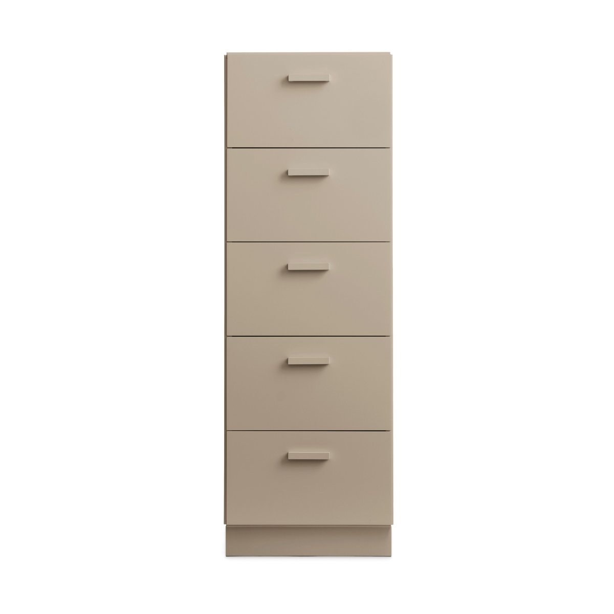 Relief Relief korkea lipasto sokkelilla 41×115 cm beige