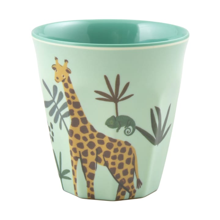 Rice lasten kuppi melamiini - Blue Jungle Animal - RICE