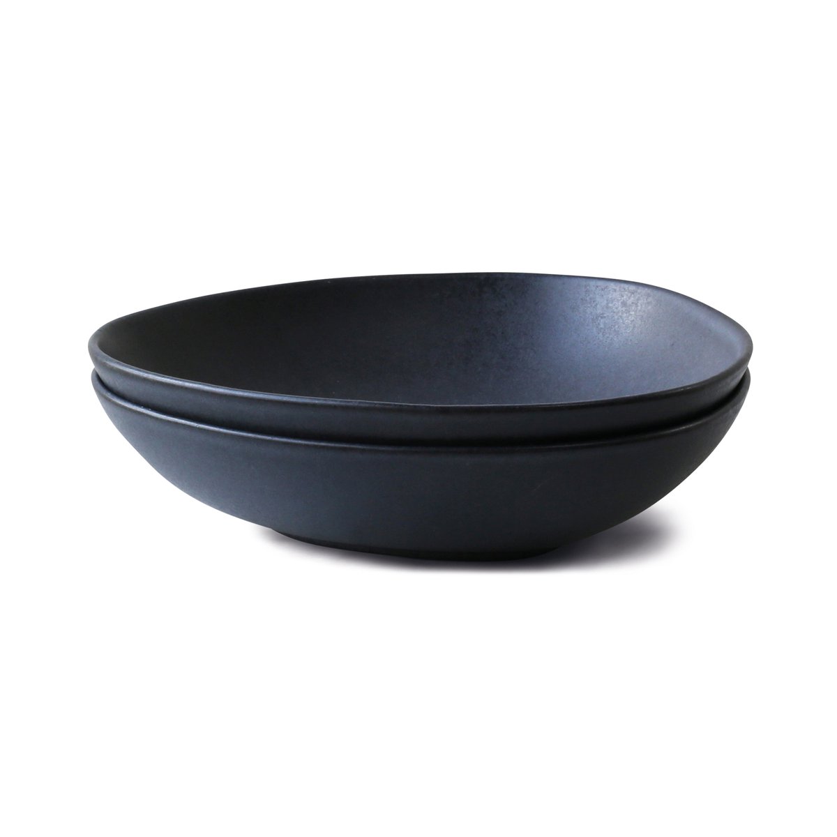 Ro Collection Deep plate no.52 2-pakkaus Lava stone