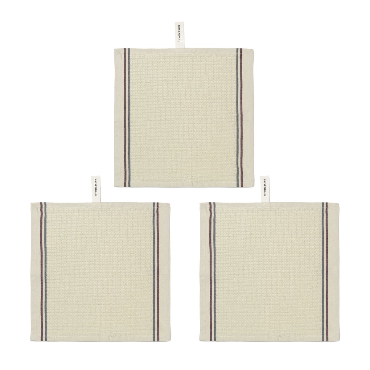 Rosendahl Delta tiskirätti 30×30 cm 3-pack Sand