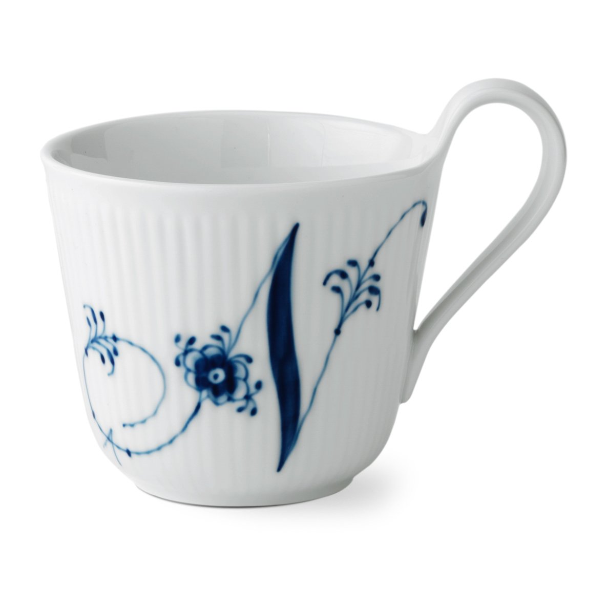 Royal Copenhagen Blue Fluted Plain Alphabet -muki 33 cl N