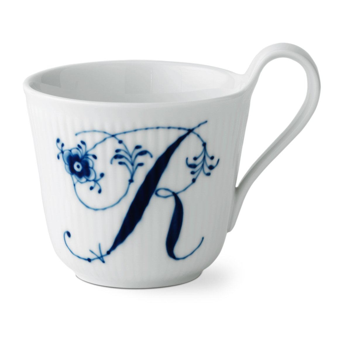 Royal Copenhagen Blue Fluted Plain Alphabet -muki 33 cl R