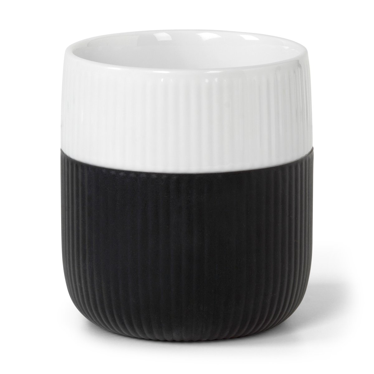 Royal Copenhagen Fluted Contrast muki Jet