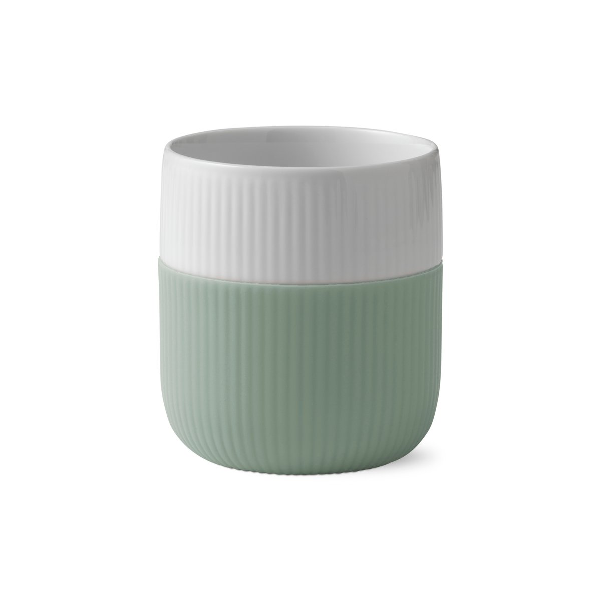 Royal Copenhagen Fluted Contrast muki Lichen