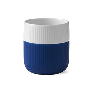 Royal Copenhagen Fluted Contrast muki mega blue (tummansininen)