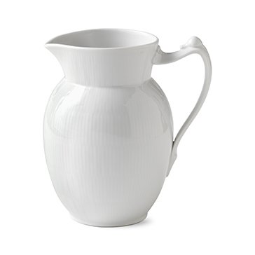 Royal Copenhagen White Fluted -kannu 170 cl