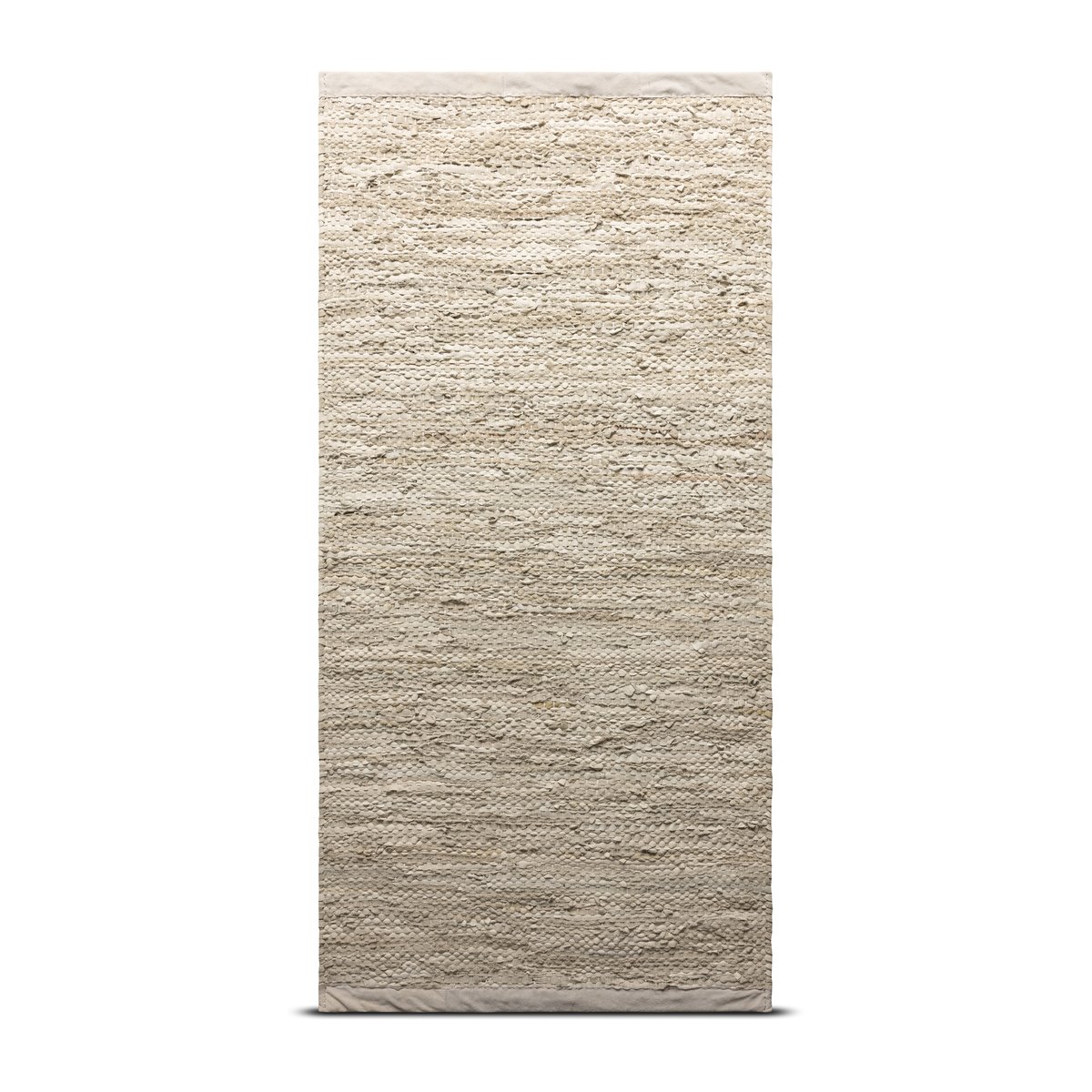 Rug Solid Leather matto 140 x 200 cm beige