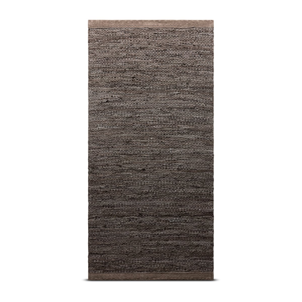 Rug Solid Leather matto 140 x 200 cm Wood (ruskea)