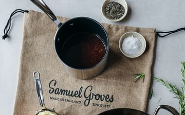 Samuel Groves non stick maitokasari Ø14 cm - Ruostumaton teräs - Samuel Groves