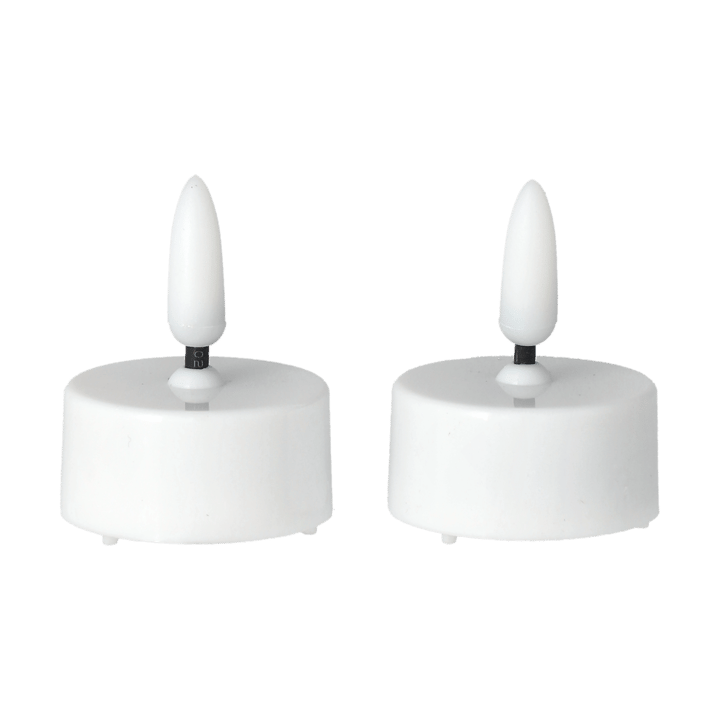 Bright lämpökynttilä LED Ø 3,8 cm 2-pakkaus, White Scandi Essentials