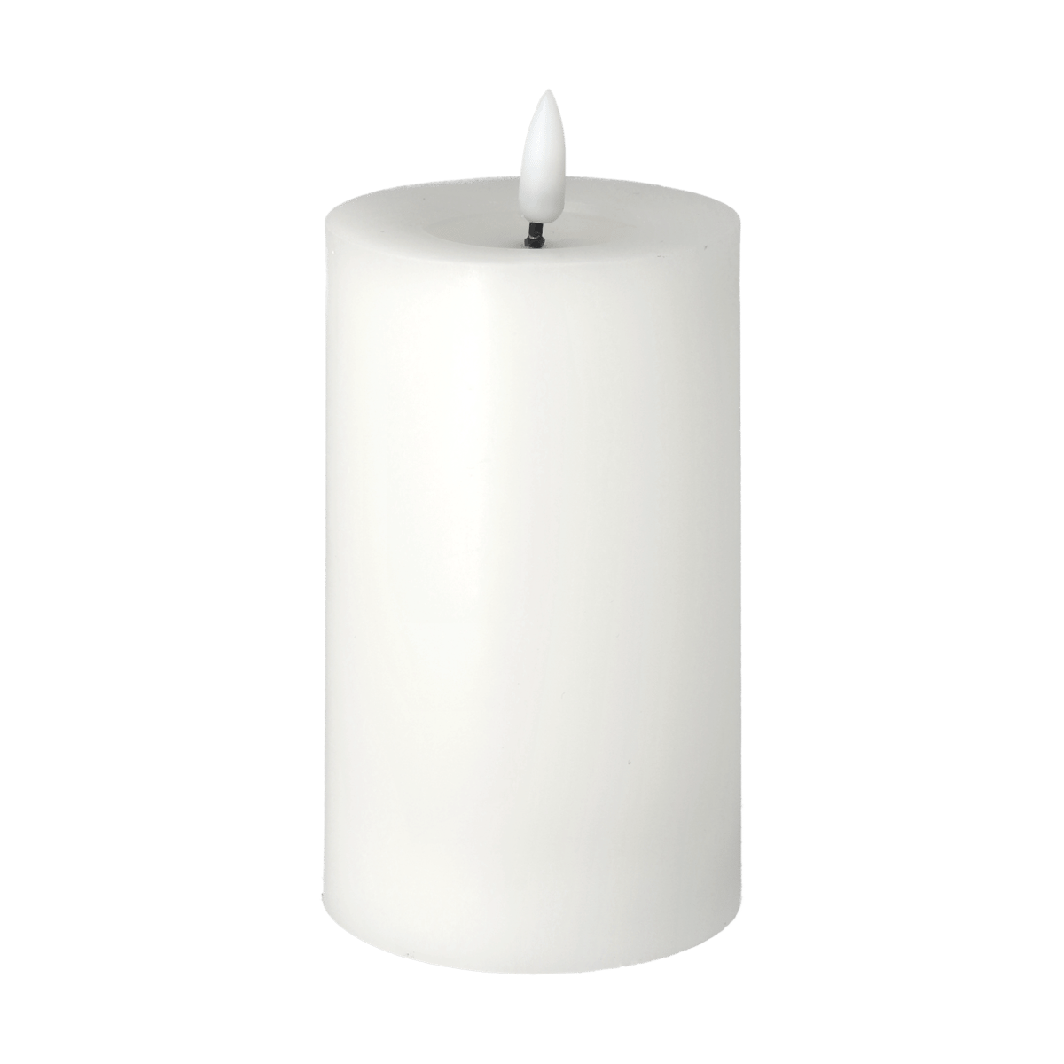 Scandi Essentials Bright Melt LED-pöytäkynttilä 15 cm Valkoinen