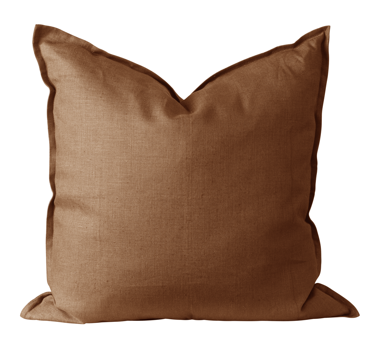 Scandi Living Calm tyynyliina pellava 50×50 cm Almond Brown