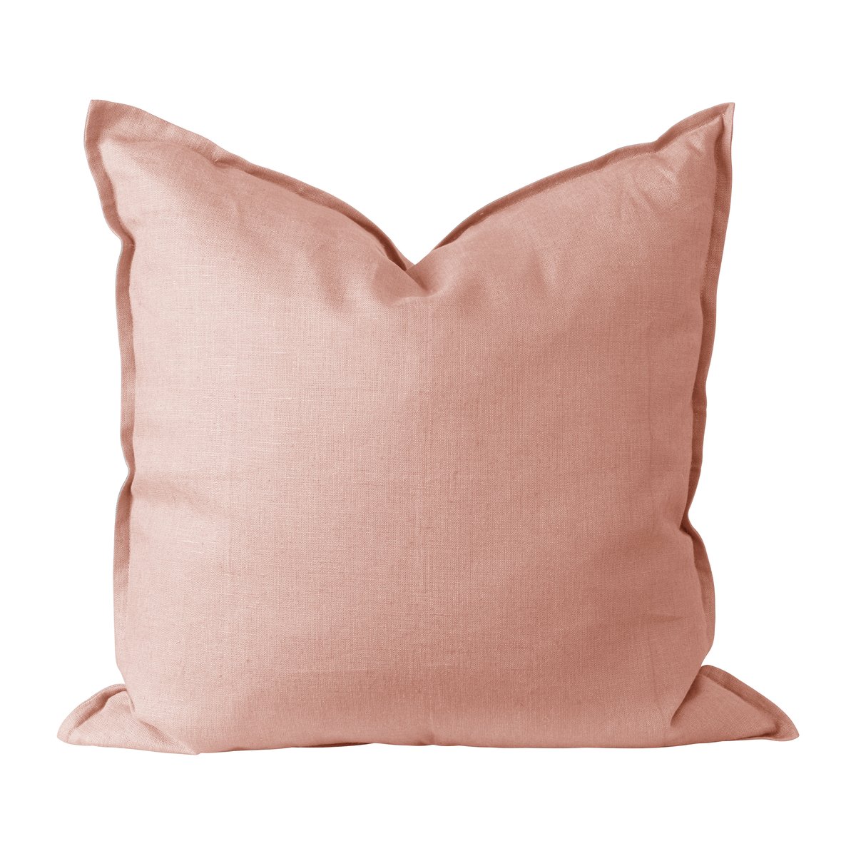 Scandi Living Calm tyynyliina pellava 50×50 cm Dusty Rose