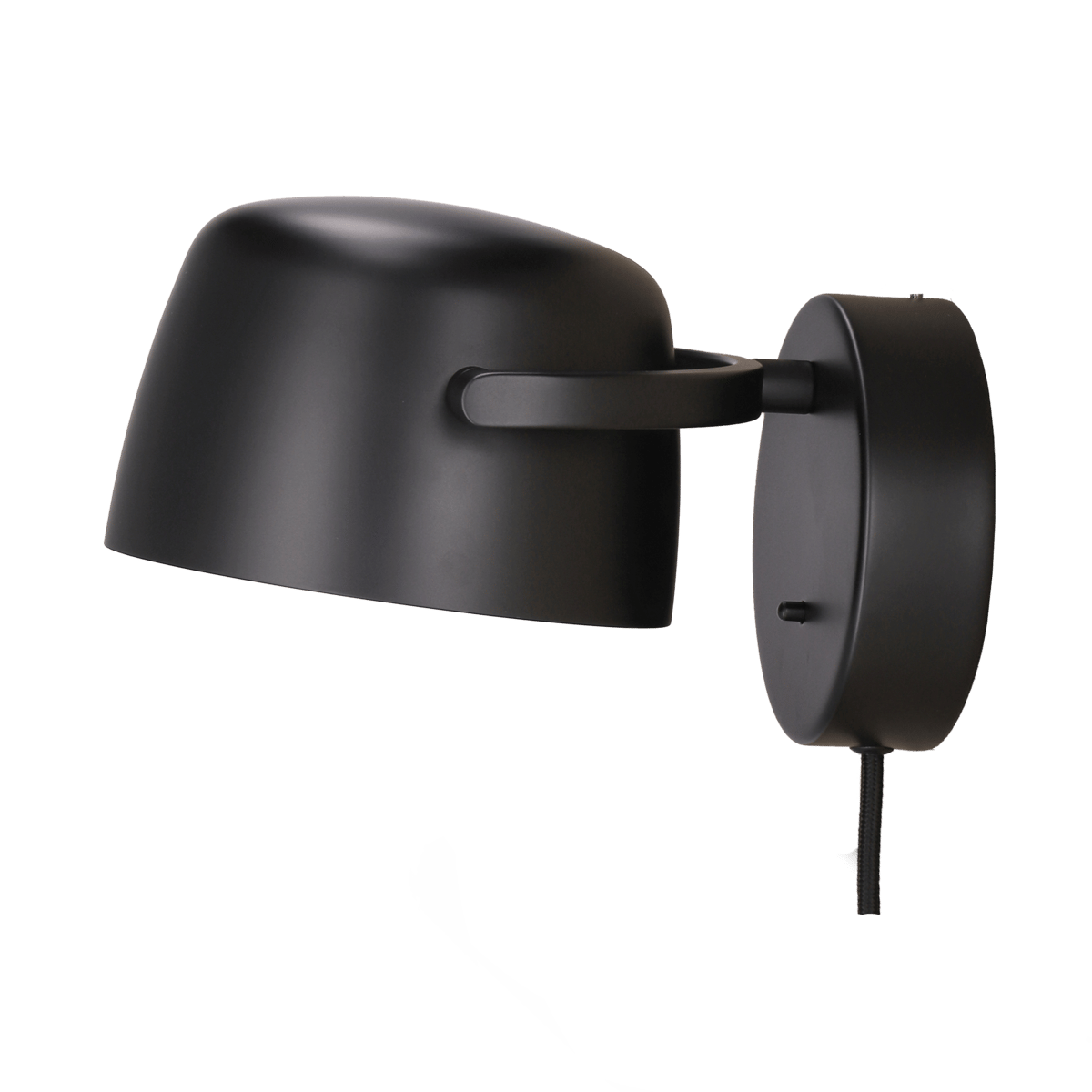 Scandi Living Halo seinävalaisin Ø16 cm Black