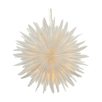 Luna adventtitähti valkoinen - 45 cm - Scandi Living