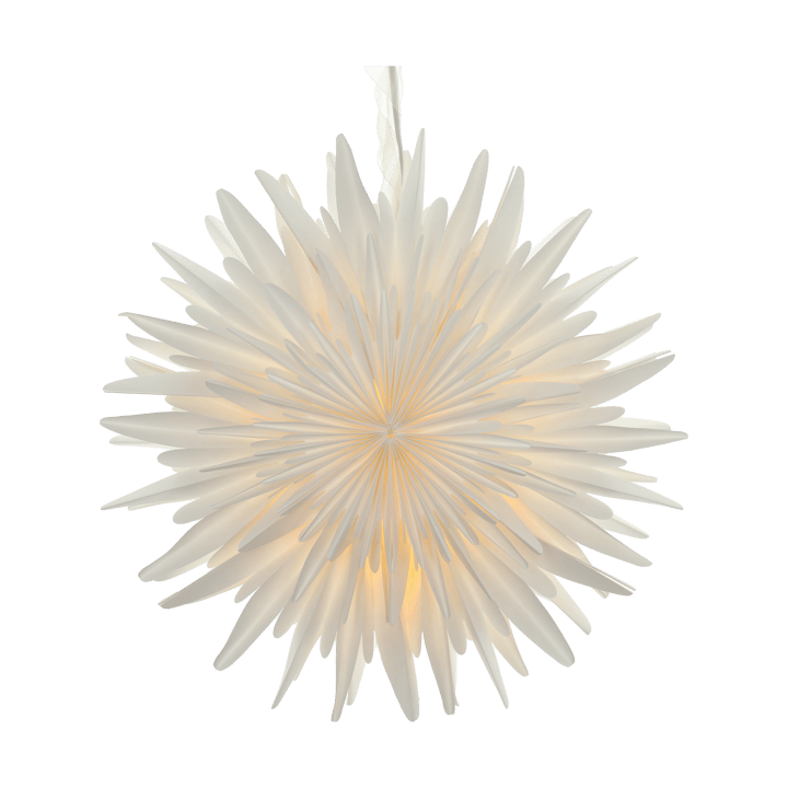 Luna adventtitähti valkoinen - 45 cm - Scandi Living