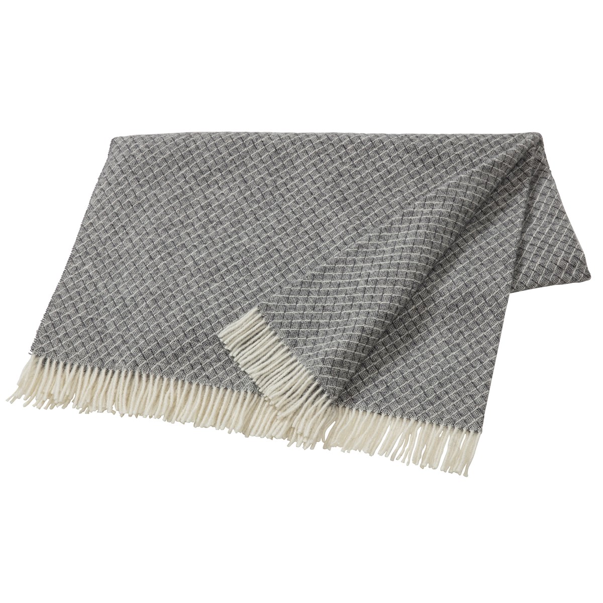 Scandi Living Wicker villahuopa Grey