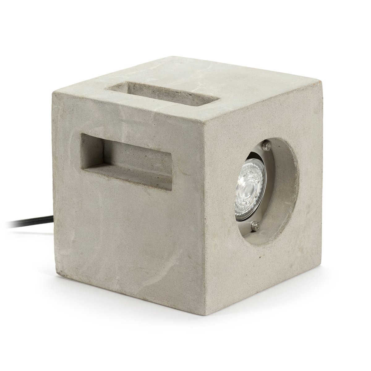 Serax Cube lattiavalaisin 15 x 15 cm Cement