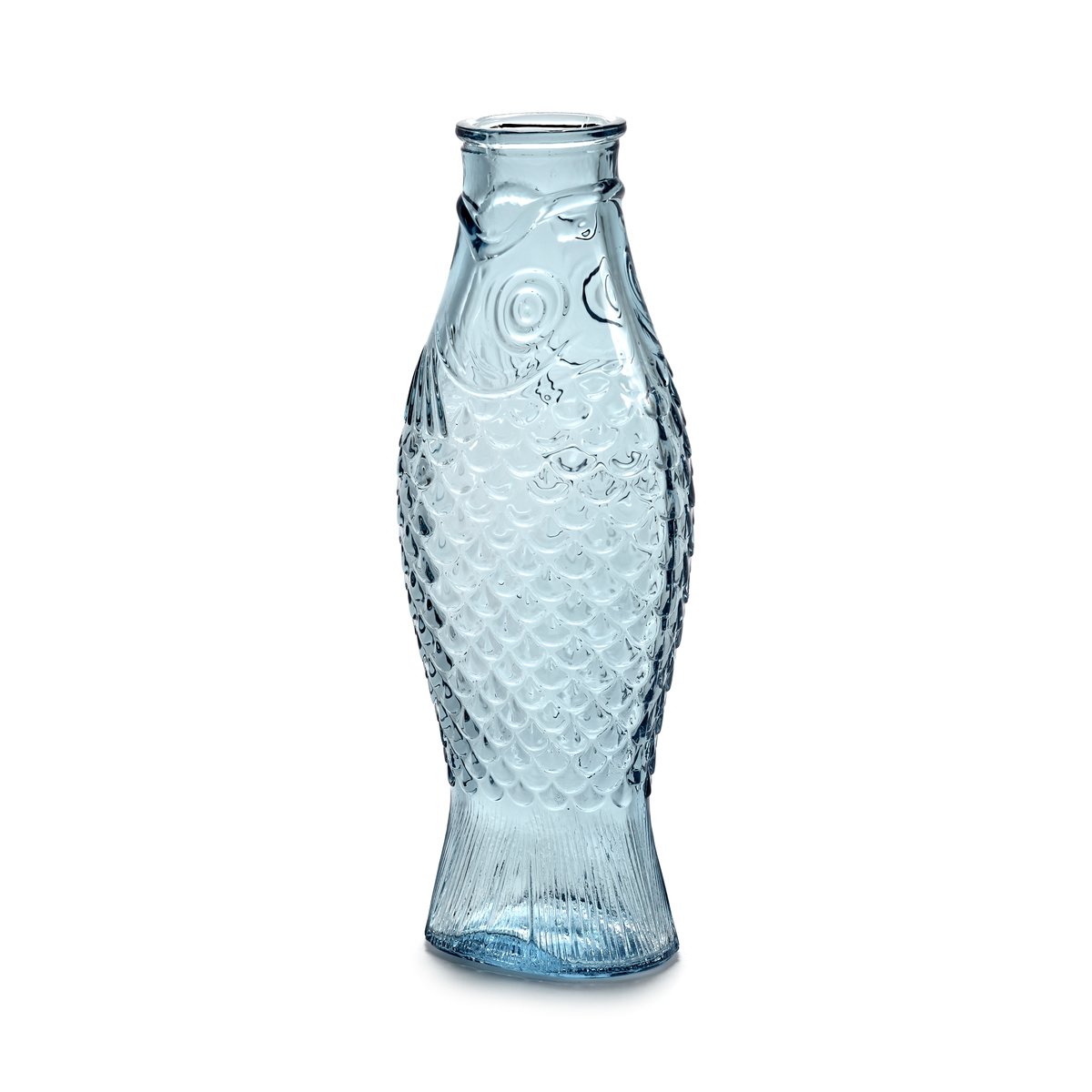 Serax Fish & Fish -lasipullo 1 l Light blue