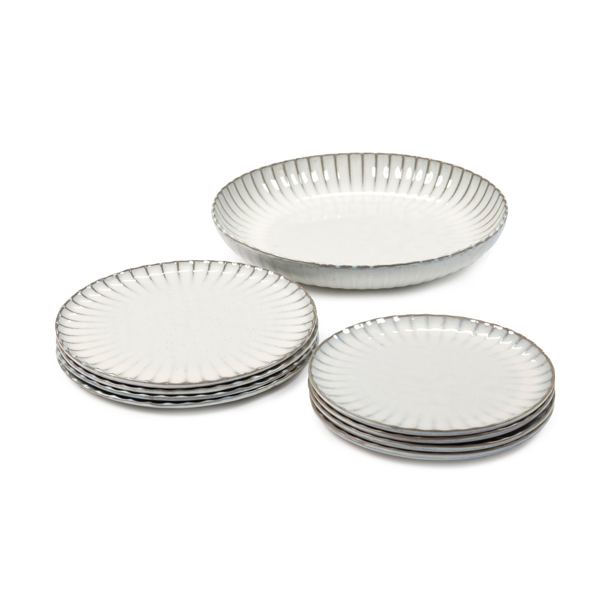 Serax Inku dinner set 9 osaa White