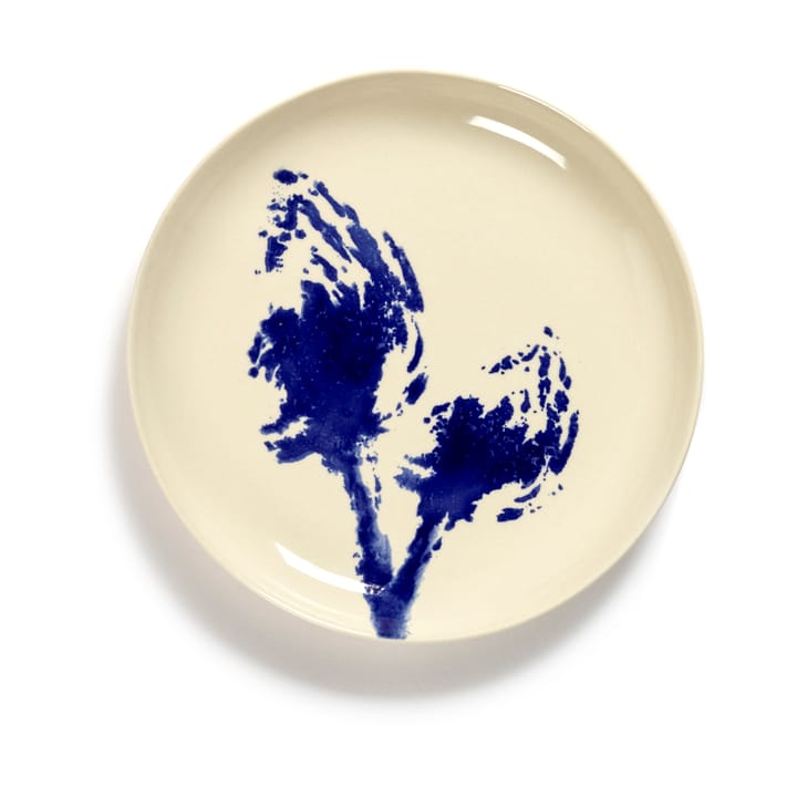 Ottolenghi Feast lautanen S Ø19 cm 2-pakkaus - White-artichoke blue - Serax