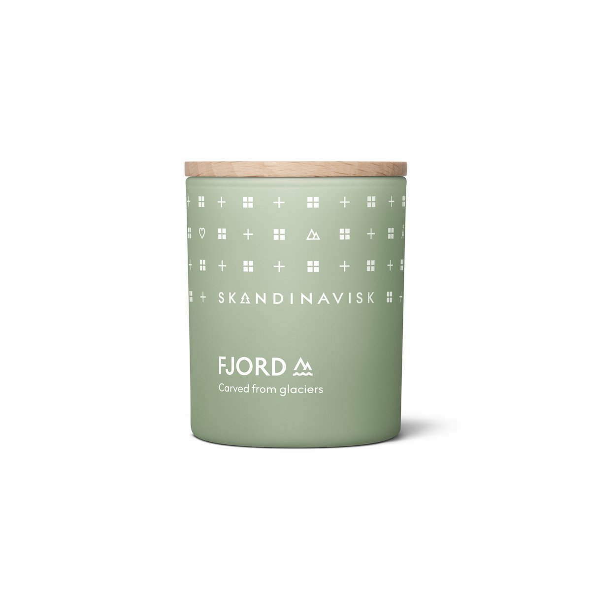 Skandinavisk Fjord tuoksukynttilä kannella 65 g