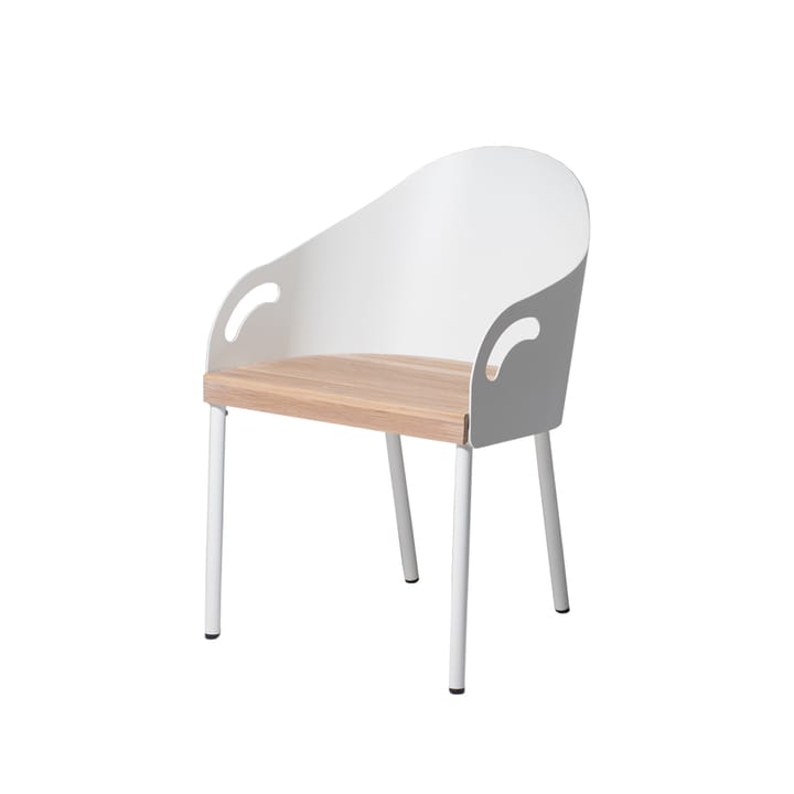 Brunnsviken tuoli - Valkoinen-tammi - SMD Design