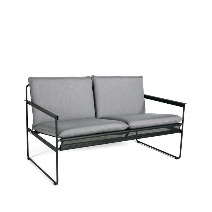 Slow 2-istuttava sohva - Sunbrella harmaa-musta teräsrunko - SMD Design