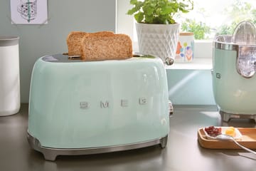 Smeg 50's Style leivänpaahdin 2 viipaletta - Pastellinvihreä - Smeg