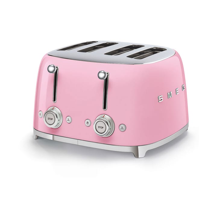 Smeg 50's Style leivänpaahdin 4x4 viipaletta - Rosa - Smeg