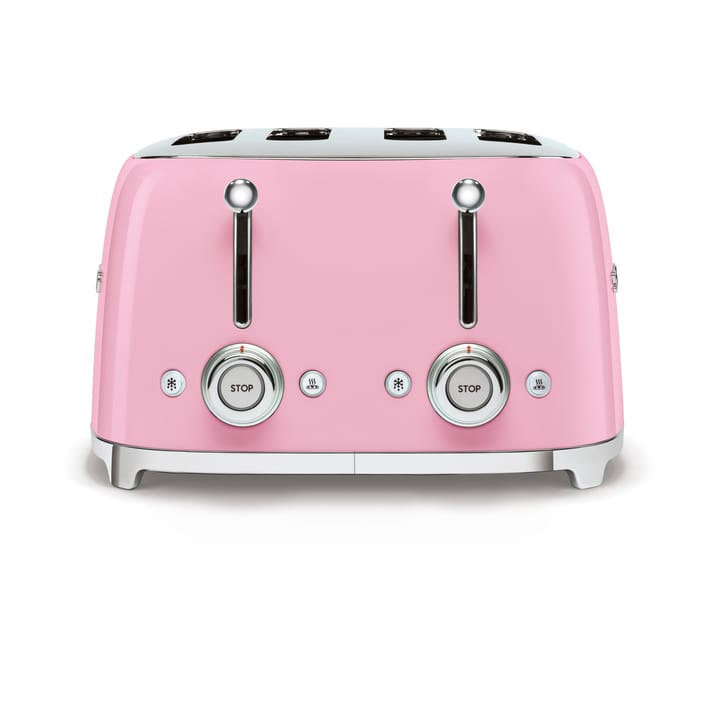 Smeg 50's Style leivänpaahdin 4x4 viipaletta - Rosa - Smeg