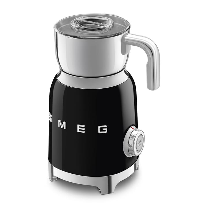 Smeg 50's Style maidonvaahdotin 60 cl - Musta - Smeg