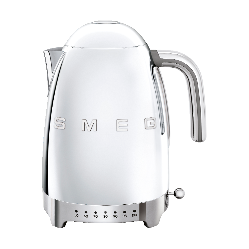 Smeg Smeg 50’s Style vedenkeitin säädettävällä lämpötilalla 1,7 L Kromi