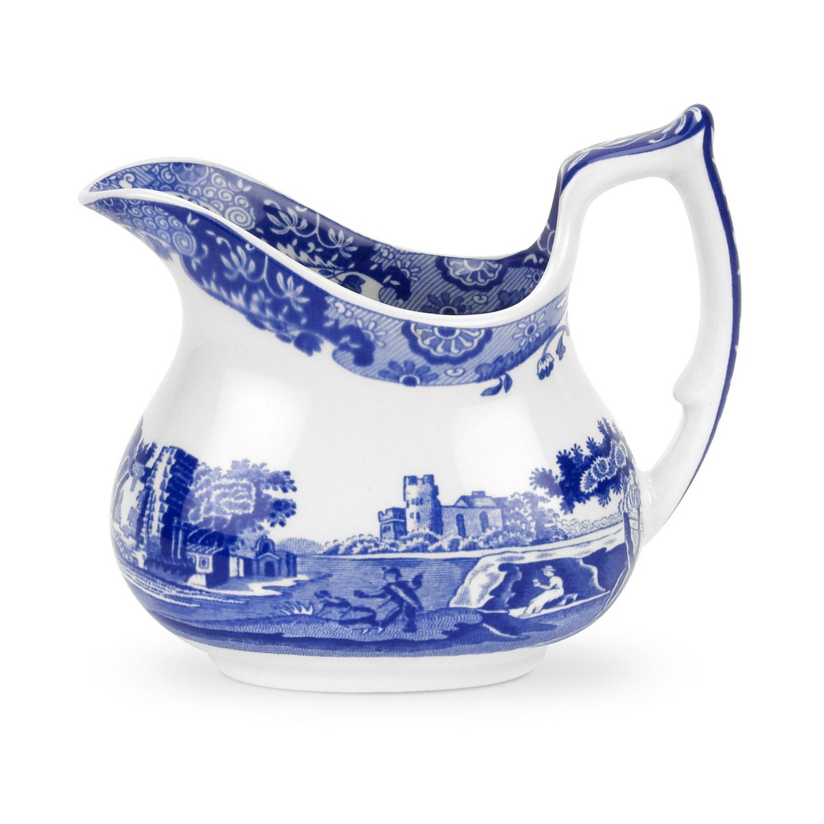 Spode Blue Italian -kermakannu 22 cl