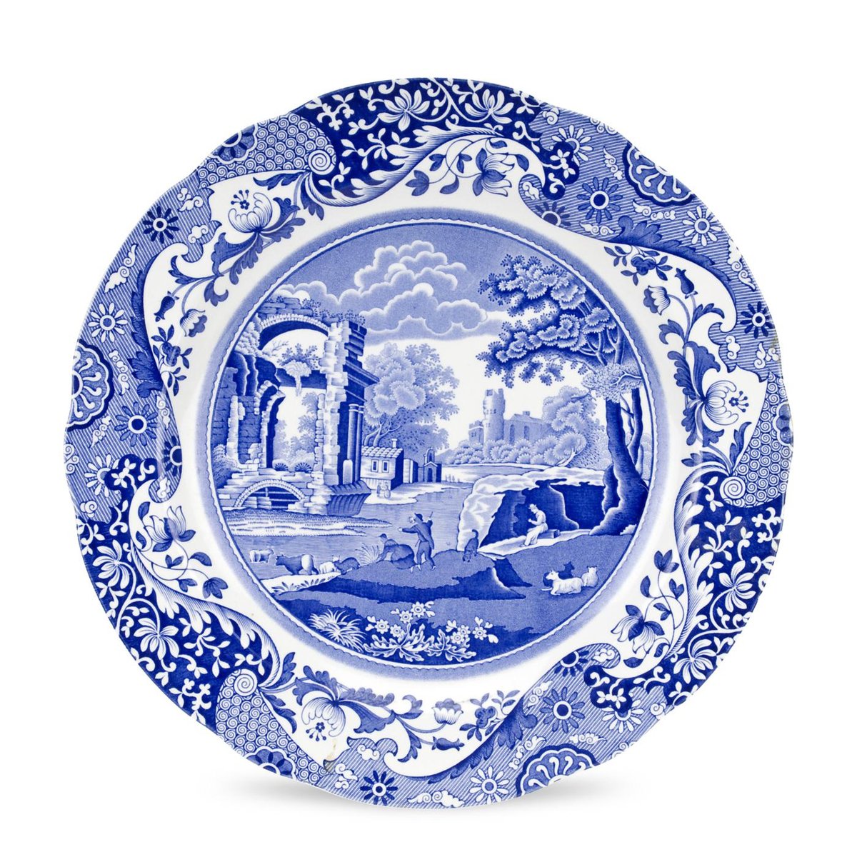 Spode Blue Italian -tarjoilulautanen 30 cm