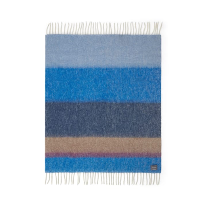 Mohair viltti, Stripe Blue, Azur & Camel Stackelbergs