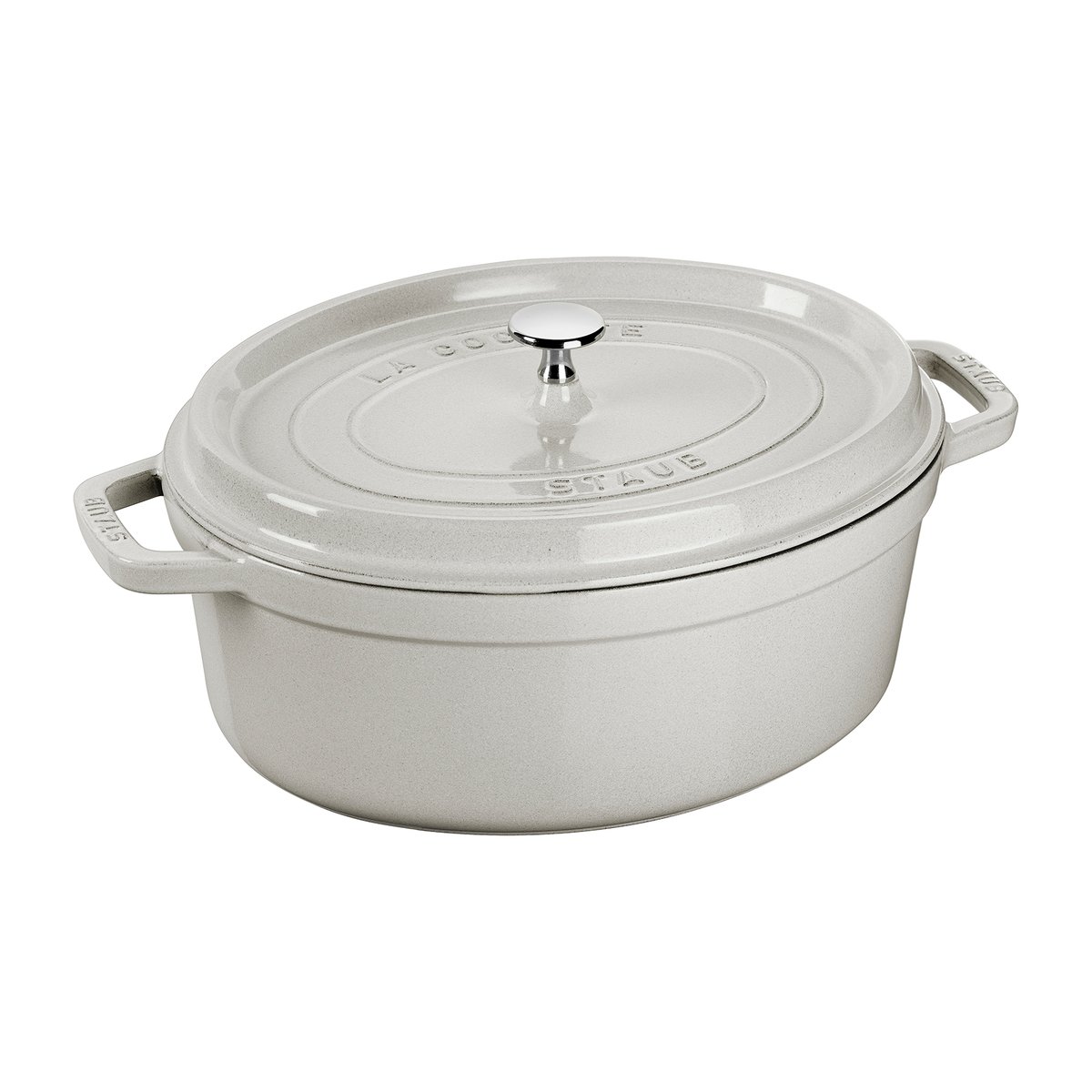 STAUB Staub White Truffle -pata ovaali 3,2 l