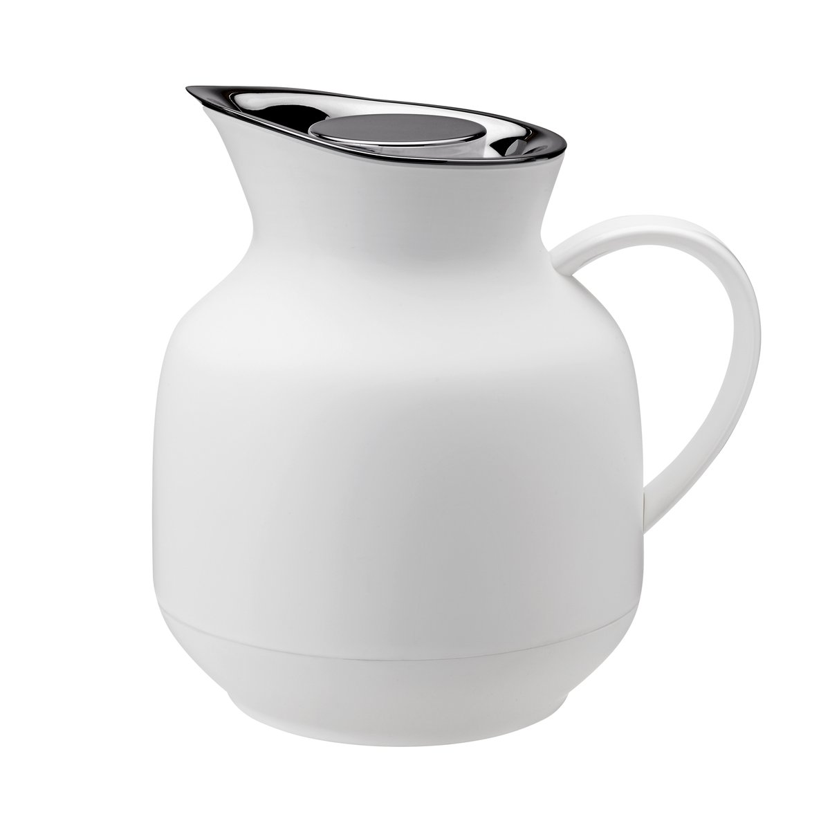 Stelton Amphora termoskannu teelle 1 l Soft white