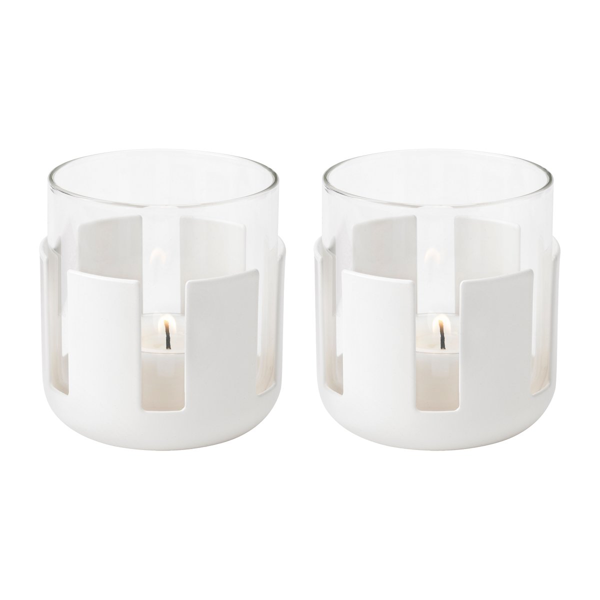 Stelton Luna kynttilälyhty 2-pakkaus Soft white