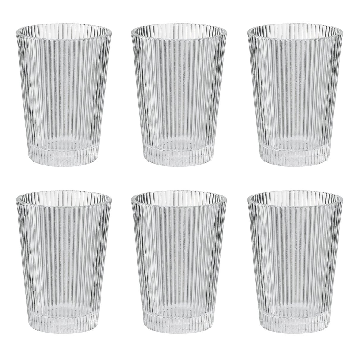 Stelton Pilastro juomalasi 6-pakkaus 33 cl