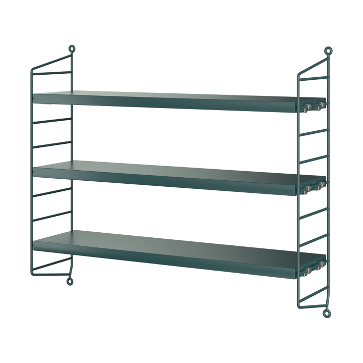 String Pocket seinähylly - Tegnér vihreä - String