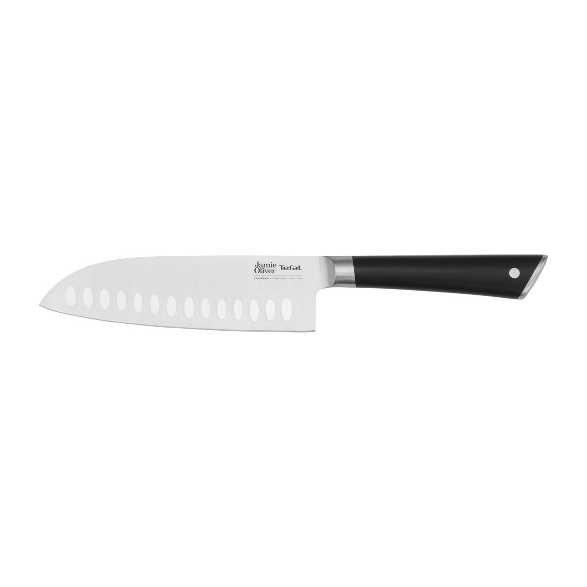 Tefal Jamie Oliver -santoku-veitsi 16,5 cm Ruostumaton teräs