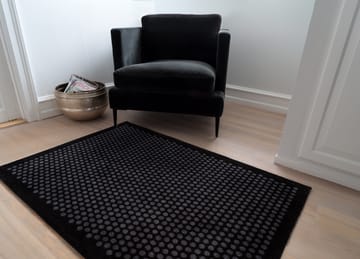 Dots käytävämatto - Black, 90 x 130 cm - tica copenhagen