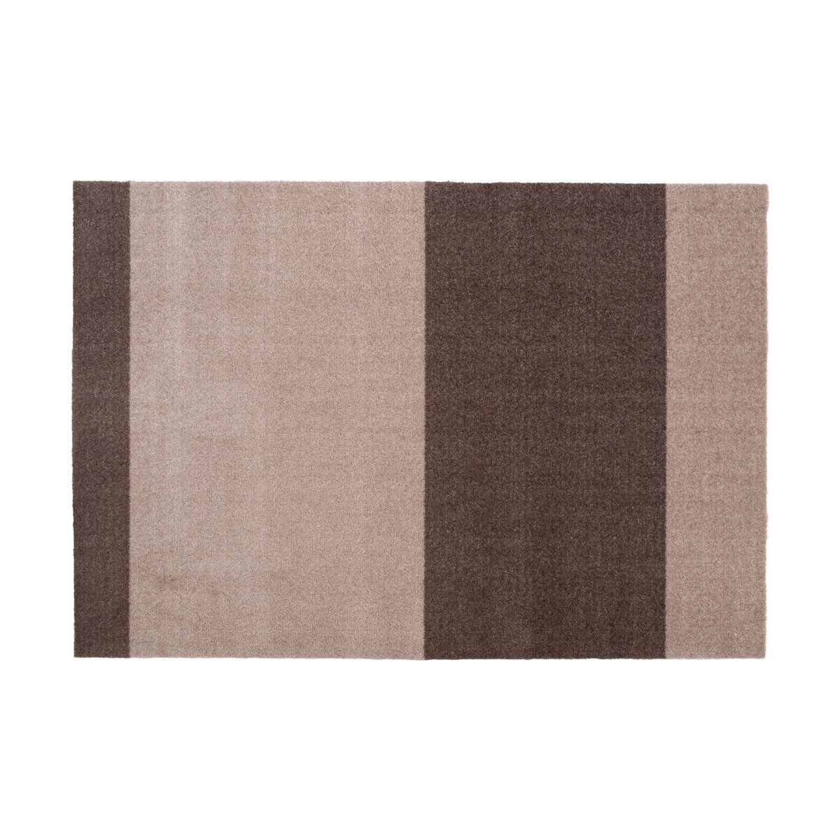 tica copenhagen Stripes by tica vaakasuuntainen käytävämatto Sand-brown 90 x 130 cm
