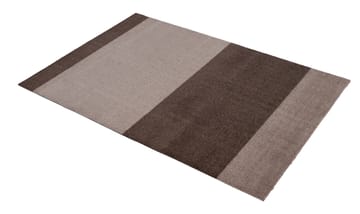 Stripes by tica, vaakasuuntainen, käytävämatto - Sand-brown, 90 x 130 cm - tica copenhagen