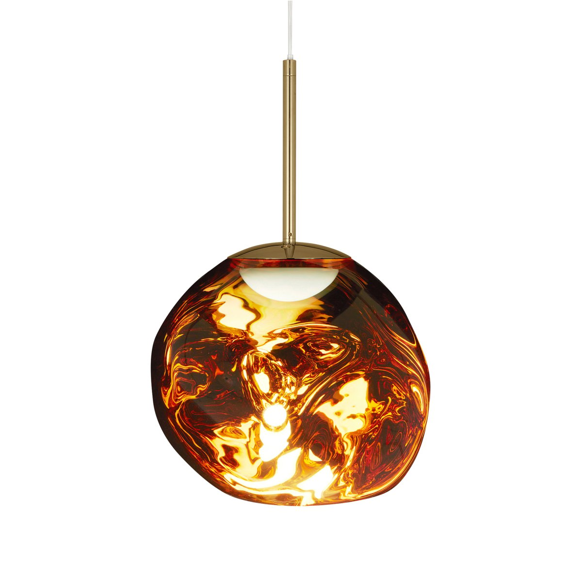 Tom Dixon Melt-kattovalaisin mini LED Kultainen