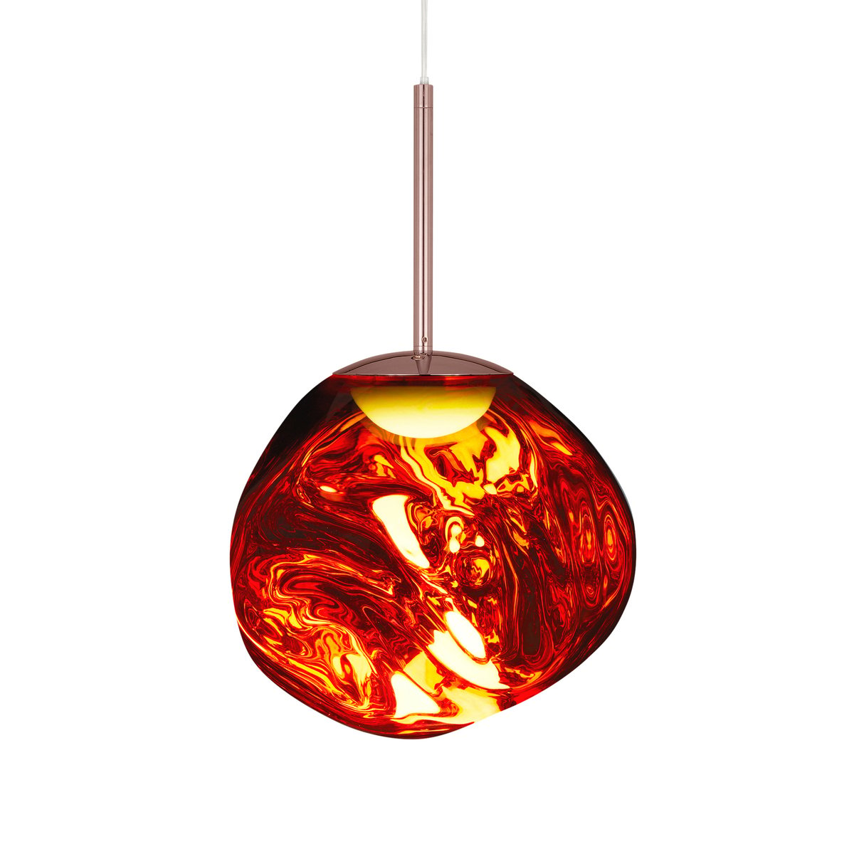 Tom Dixon Melt-kattovalaisin mini LED Kupari