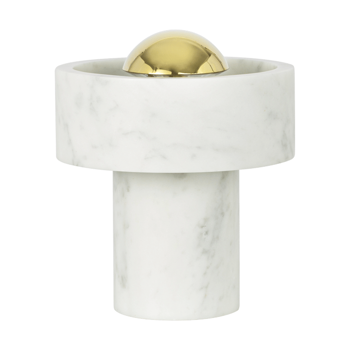 Stone Portable LED -pöytävalaisin 28 cm - Marble-gold - Tom Dixon