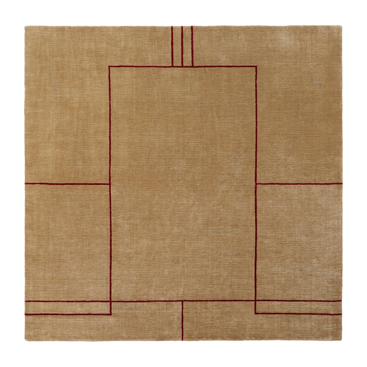 &Tradition Cruise AP11 -matto 240 x 240 cm Bombay Golden Brown