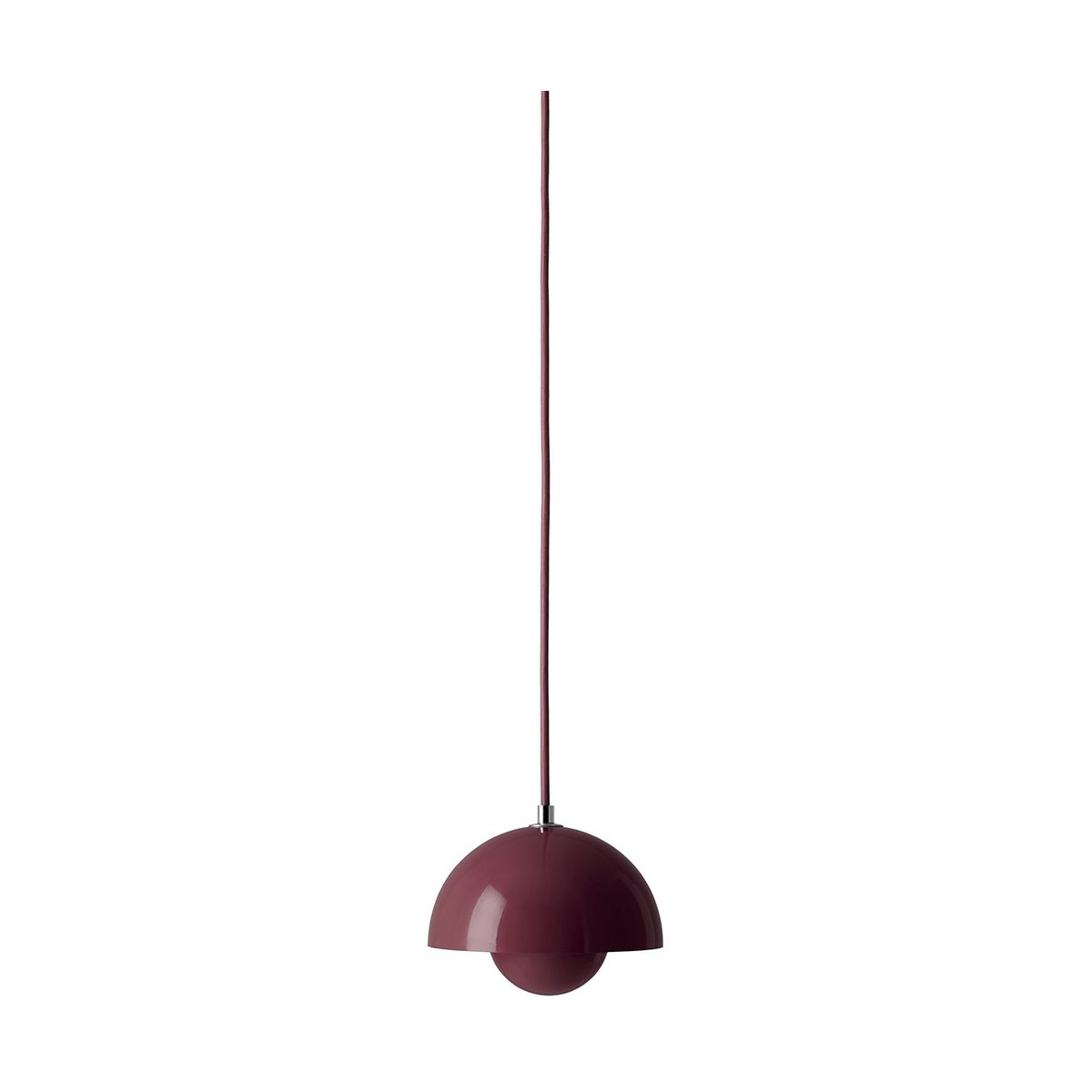 &Tradition Flowerpot VP10 riippuvalaisin Dark plum